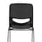 Flash Furniture HERCULES HD Comfort Classroom Stack Chair w/Powder-Coated Frame and Black Ergonomic Back and Seat SF-CH003-BLK-BLK-GG - alternate 8
